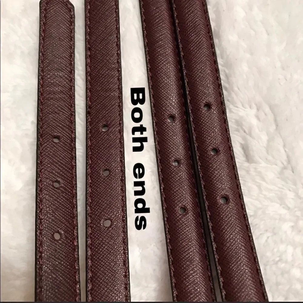 Replacement straps DARK CHOCOLATE BROWN 9/16” new